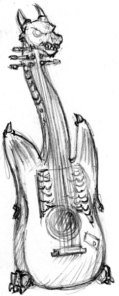 Clip Art Instruments. prior art search lute clip art