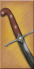 Sword - Scimitar, Wooden Handle