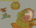 Azuremyst Isles Map (No Labels)